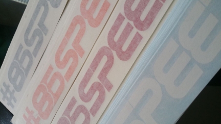 Picture of 86Speed Sticker Small #86SPEED (Pair)