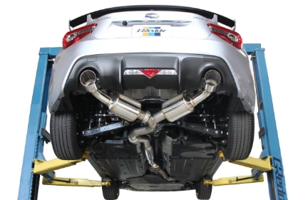 Picture of GReddy Evolution GT Cat-back Exhaust - 2022+ BRZ/GR86, 2017-2020 BRZ/86