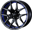 Picture of WedsSport SA-01R 18x8.5 +45 5x100 - Blue Light Chrome II