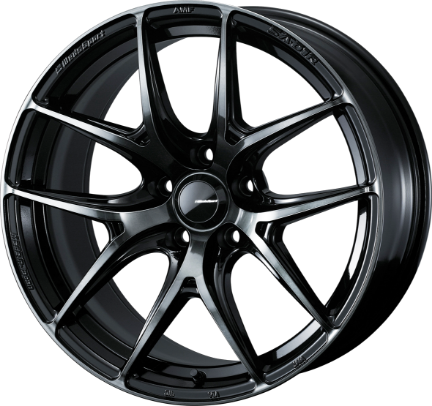 Picture of  WedsSport SA-01R 18x8.5 +45 5x100 - Weds Black Clear