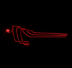 Picture of AlphaRex 2013-2020 FRS/BRZ/GT86 CSL Laser Style LUXX-Series LED Tail Lights (Vivid Red)
