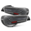 Picture of AlphaRex 2013-2020 FRS/BRZ/GT86 CSL Laser Style LUXX-Series LED Tail Lights (Black Clear)