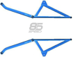 Picture of Cusco Front Lower Arm Power Braces - 2013-2020 BRZ/FR-S/86