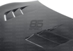 Picture of SEIBON TS-Style Carbon Fiber Hood -2013-2020 BRZ/FR-S/86