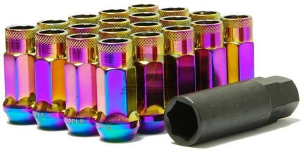 Picture of Muteki SR48 12x1.25 Lug Nuts - NeoChrome