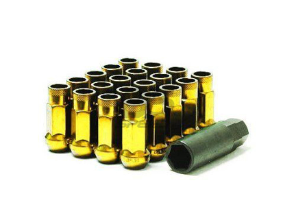Picture of Muteki SR48 12x1.25 Lug Nuts - Gold Chrome