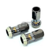 Picture of Project Kics R40 M12x1.25 Lug Nuts w/Locks - Black Chrome