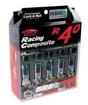 Picture of Project Kics R40 Iconix M12x1.25 Lug Nuts w/ Locks - NeoChrome
