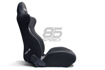 Picture of Buddy Club Seats - Racing Spec Sport Reclinable  Color: Black