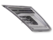Picture of Dual Color Side Marker Lights - Chrome / Clear (Pair)