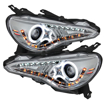 Picture of Spyder BRZ Projector Headlights W/DRL LED (CCFL Halo)-Black