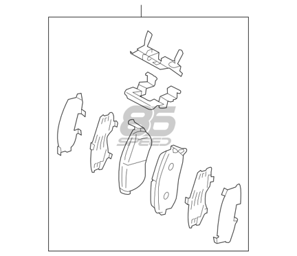 Picture of Toyota Front Pads