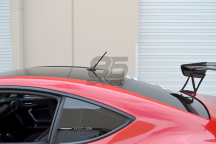 Picture of H.I.C. Gloss Black Rear Visor FRS/BRZ/86