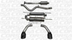 Picture of Corsa 2.5" Sport Cat-back Exhaust Black Tips FRS/BRZ/86  - 14864BLK