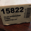 Picture of Edelbrock Supercharger E-Force Competition 3" Pulley