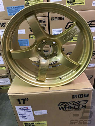 Picture of Gram Lights 57CR - 17x9 +38 5x100 - Gold