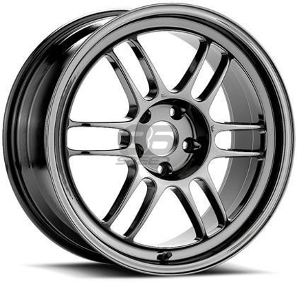 Picture of Enkei RPF1 18x9.5 5x100 +38 Shiny Black Chrome Wheel