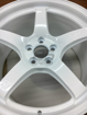 Picture of Gram Lights 57CR 18x9.5 +38 5x100 Ceramic White Pearl Wheel