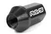 Picture of Rays Dura-Nut L42 12x1.25 Straight Type Black Lug Nuts w/Locks