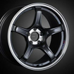 Picture of SSR GTX03 18x8.5 +45 5x100 Black Graphite Wheel