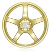 Picture of Gram Lights 57CR 18x9.5 5x100 +38 Gold Wheel