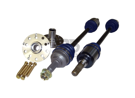 Axles, Hub Adapters, and Hub Bolts
