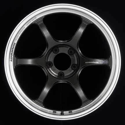 Picture of Advan Racing RG-D2 18x9.5 +40 5x100 Machining and Black Gunmetallic