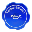 Torque Solution Billet Oil Cap Blue
