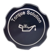 Torque Solution Billet Oil Cap Black
