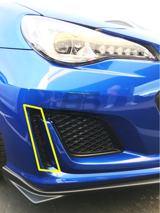 Subaru BRZ tS Edition Bumper Trim Cover Pair