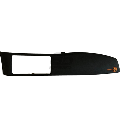 Picture of OEM Toyota Suede Dash Panel Trim w/ ORANGE 86 Embroidering - 13+ FR-S / BRZ / 86