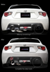 Picture of Tomei FRP Rear Bumper Cover (Left) 17+  86 Only
