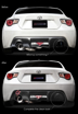 Picture of Tomei FRP Rear Bumper Cover (Right) 17+  86 Only