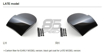 Picture of Tomei FRP Rear Bumper Cover (Right) 17+  86 Only