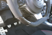 Picture of TOMS Racing Carbon & Black Leather Steering Wheel 2017-2021 Toyota 86
