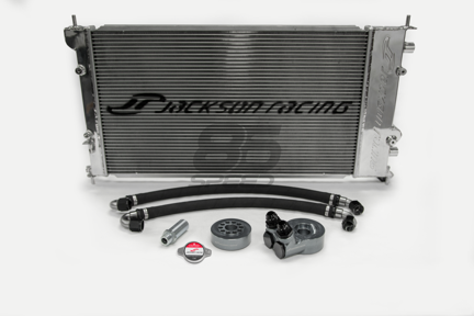 Picture of Jackson Racing Dual Radiator/Oil Cooler - 2013-2020 BRZ/FR-S/86