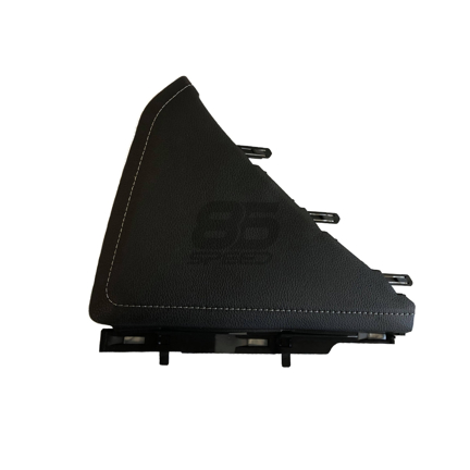 Picture of OEM Black Leather Knee Pad Silver Stitching FRS/BRZ/86 - Passenger Side