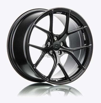 Picture of Titan 7 T-S5 17x9 +37 5x100 - Machine Black - FRS/86/BRZ