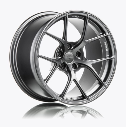 Picture of Titan 7 T-S5 17x9 +37 5x100 - Satin Titanium - FRS/86/BRZ