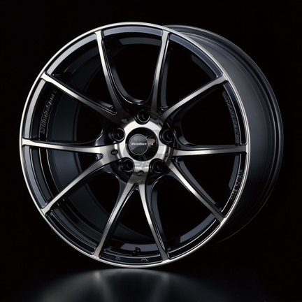 Picture of WedsSport SA10R 17x7.5+48 5x100 Zebra Black Clear