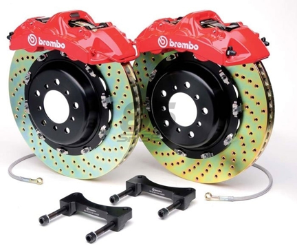 Picture of Brembo GT Systems 2015+STI FRS/86/BRZ 4 POT 345x28 Rear Brake Kit
