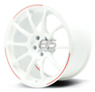 Picture of RAYS VOLK RACING ZE40 RW LIMITED - 18X9.5 +44 5X100 DASH WHITE/REDOT