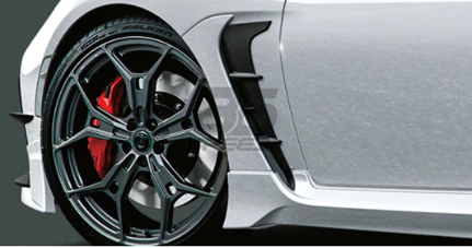 Picture of 2022+ Toyota 86 GR Fender Duct Fin JDM Version