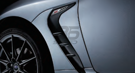 Picture of 2022+ Subaru BRZ STI Fender Vent Fins