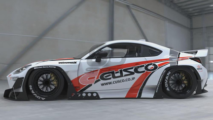 Picture of GReddy Pandem 2022+ Toyota GR86/BRZ Rocket Bunny Side Canards