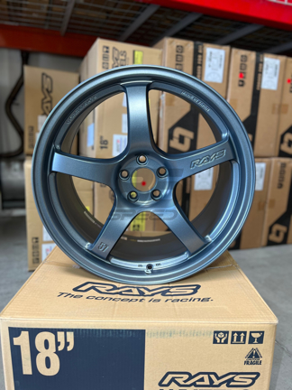 Picture of Gram Lights 57CR 18x9.5 5x100 +38 Gun Blue II Wheel