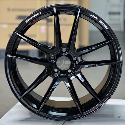 Picture of Weds RN-55M 18x8.5+45 5x100 Gloss Black