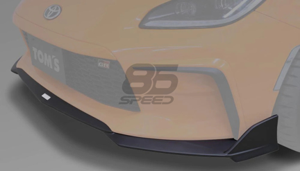 Picture of TOMS FRONT DIFFUSER MATTE BLACK FOR TOYOTA GR86 ZN8