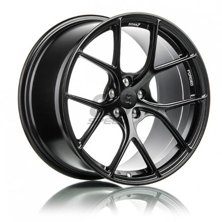 Picture of Titan 7 T-S5 - 17x9 +47 5x100 - Machine Black - GR86/BRZ