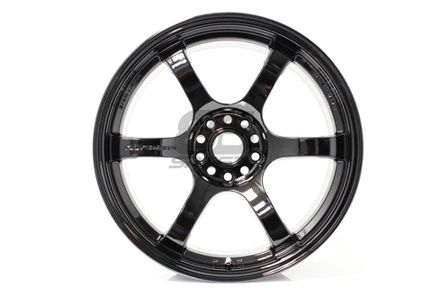 Picture of Gram Lights 57DR - 18x8.5 +37 5x100 - Glossy Black